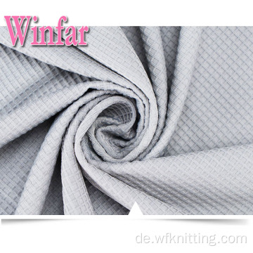 Polyester Baumwolle Lycra Waffel Gewirke Polyester